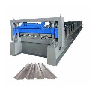 Three Layer Roof Slate Tile Making Machine Corrugated Sheet Roof Roll Forming Machine