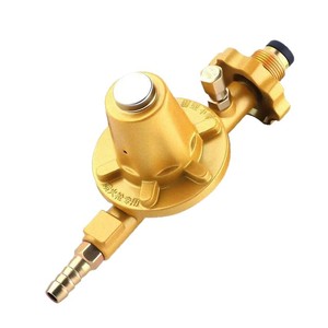 Détendeur de gaz à pression moyenne pour bouteille GPL, non réglable, antidéflagrant, avec raccord de tuyau - Product Image 1