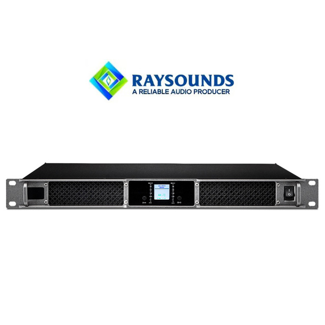 Professional Digital Power Amplifier 2 Channel Class D 3000W 8Ω 5100W 4Ω 7140W 2Ω OEM Factory