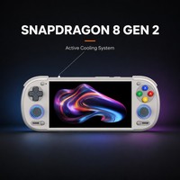 Consola de Juegos Portátil Retroid Pocket 6 RP6 con Android 13, Snapdragon 8 Gen 2, Pantalla AMOLED de 5.5 Pulgadas y 120Hz, 8GB/12GB, 128GB