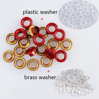 Œillets métalliques en laiton personnalisés WYSE pour vêtements, avec machine à œillets pour sacs, ceintures, chaussures, maillots de bain