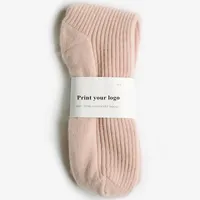 Mongolian Cashmere Knitted Bed Socks for Women, 100% Pure