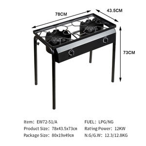 20PSI Regulador de alta presión Estufa de <span class=keywords><strong>gas</strong></span> para acampar Estufa de <span class=keywords><strong>gas</strong></span> LPG Estufa de <span class=keywords><strong>gas</strong></span> arrullo - Product Image 2