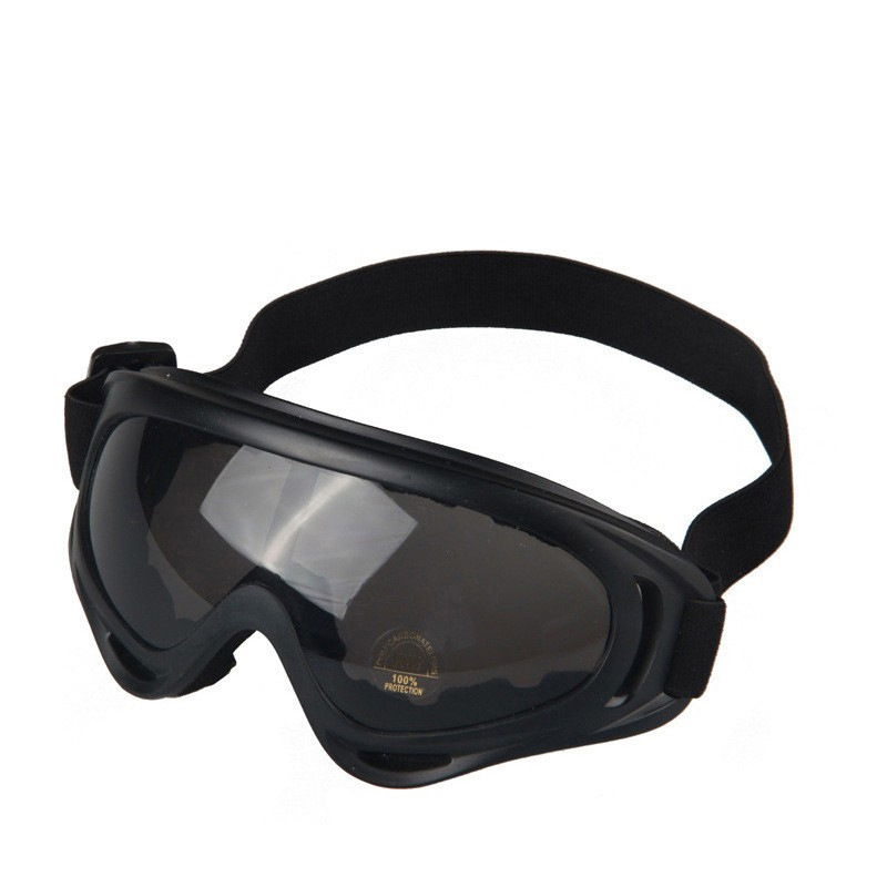 Monture noire-verres gris