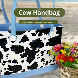 Bolsa de Playa Personalizada de EVA con Estampado de Logotipo, Botones Personalizados <span class=keywords><strong>y</strong></span> DIY, Bolsa de Viaje Grande Impermeable de Goma para Piscina - Product Image 6
