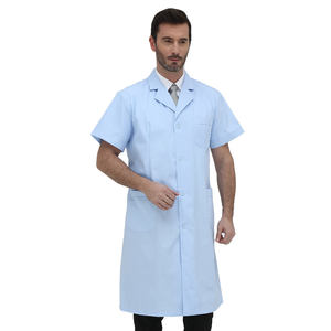 2024 médecin unisexe hôpital médical uniforme Blouses robe blanche <span class=keywords><strong>blouse</strong></span> de laboratoire - Product Image 6