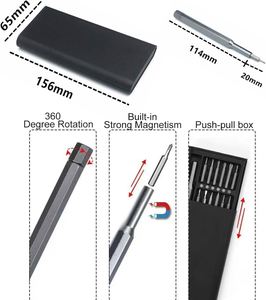 25 in 1 Precision <b>Screwdriver</b> Set with 60HRC Magnetic Bits for Xiaomi Mijia Home & Mobile Repair Tools Kit - Product Image 3