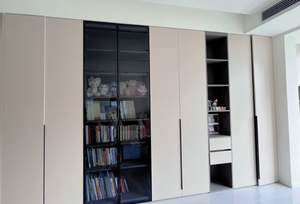 Librería de madera simple moderna, nuevo gabinete de almacenamiento decorativo para uso en el hogar, escuela, hotel o apartamento - Product Image 2