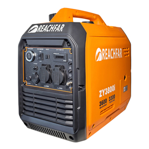 เครื่องกำเนิดไฟฟ้าสำรองสำหรับแคมป์ปิ้งแบบพกพา 3600W ใช้แก๊สโซลีน เงียบสงบ ได้รับการรับรองมาตรฐาน CE และ EPA ผู้ผลิต 004-007 ระบบทำงานเงียบ ได้มาตรฐาน EU N - Product Image 4