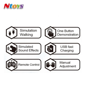 Đồ Chơi Robot Khủng Long Rc 2.4G Đồ Chơi Trẻ Em Khủng Long Cỡ Lớn Chạy Điện Điều Khiển Từ Xa Dinosaurio De Juguete A Điều Khiển Remoto - Product Image 5