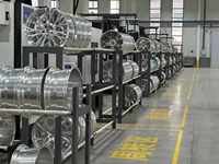 Jantes forgées pour voitures de tourisme, 6 branches, noir, chrome, 17-22 pouces, 5x112, 5x114.3 pour BMW, Benz, Tesla, Porsche, JDM