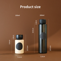 Diffuseur d'arômes en verre de luxe de haute qualité pour la maison, avec pompe pulvérisatrice, 100 ml, 200 ml, vide