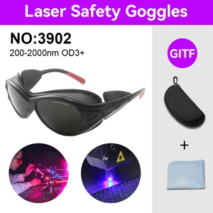 Gafas Láser con Certificación CE 200-2000nm OD3, Lentes <span class=keywords><strong>de</strong></span> PC Anti-Rayaduras para Máquina <span class=keywords><strong>de</strong></span> Depilación Láser, Lentes Protectoras para IPL - Product Image 1