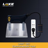 Detector de Metales Industrial con Certificación CE para Pruebas de Partículas Magnéticas, Detector de Defectos NDT con Alimentación CA 220V, Modelo LKMT-265 AC Yoke
