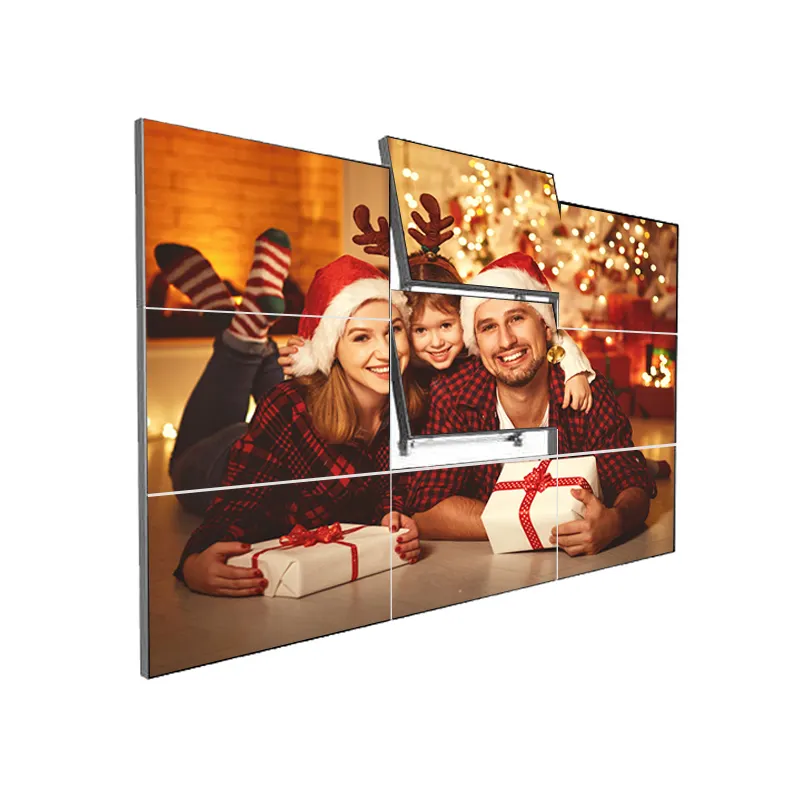 Pc Panel Most Popular Seamless Narrow Bezel Xxx Video Wall Original Lcd Video Wall Screen Controller