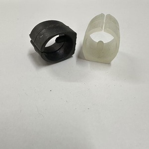 Pied de chaise en plastique à base ouverte avec base en caoutchouc, anti-basculement, stable, quincaillerie pour meubles - Product Image 4