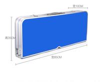 Table de repas d'extérieur compacte, pliable, moderne, durable, en alliage d'aluminium, légère, imperméable, facile à transporter pour les meubles d'extérieur