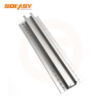 Rel Aluminium Mini SOEASY untuk Pemasangan Panel Surya di Atap Logam