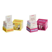 Cartes de conversation éducatives transfrontalières prêtes à l'emploi – Édition Famille et Couples – Jeu de cartes pour développer les compétences et s'amuser