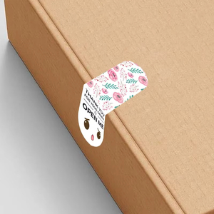 Caja de seguridad personalizada, etiqueta de sellado, hoja adhesiva, rollos de cinta adhesiva, cajas de embalaje de papel de impresión de logotipo para pequeñas empresas - Product Image 6