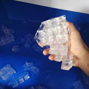 ICE-120P bán chạy nhất OEM thương mại Ice Maker 300 Wát thép không gỉ + PP Ice Cube Maker máy 120 lb Máy làm đá - Product Image 3