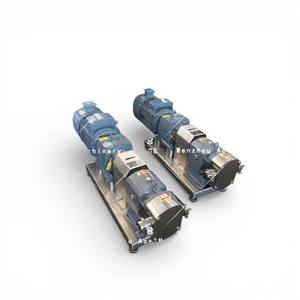 Bomba de Lóbulos Rotatorios Ace de 25.5 HP, 18.5 KW -160, de Acero Inoxidable Sanitario SS304 con Motor Chino para Cerveza y Refrescos - Product Image 5