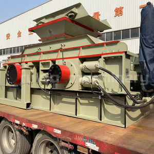 Rock Stone Kies Crushed Doppel walzen brecher Maschine Zwei-Rollen-Brecher Sand herstellungs maschine mit Fabrik preis - Product Image 4