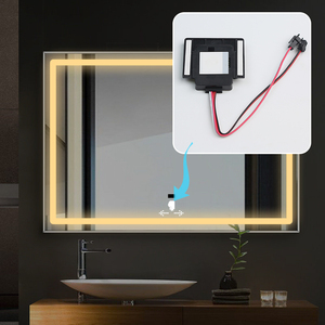 SYK-23SS-01 bicolore avec anti-buée nouveau DC12V LED gradation 5A 60W balayage à la main interrupteur de capteur marche/arrêt pour miroir de salle de bain - Product Image 6