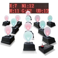 Sistema de Entrenamiento de Tiro al Blanco con Control Remoto y Reinicio Automático, Ligero, Funciona con Batería, Accesorios para Pistolas de Gel Láser