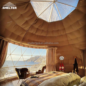 <span class=keywords><strong>Tende</strong></span> Geodetiche Personalizzate, Casa a Cupola Ecologica, Grande Tenda Glamping da Esterno con Bagno e <span class=keywords><strong>Tende</strong></span> - Product Image 5