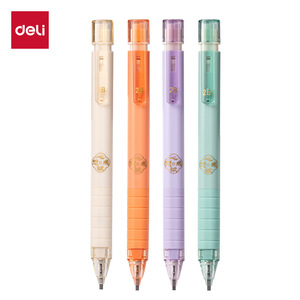 Deli Mechanical Pencil 2B 0.5mm Plastic Press Closure Exam Use - Product Image 1