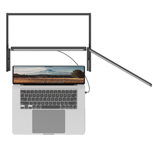 Extensor de Monitor Triple OEM para Portátil - Estación de Pantalla Portátil FHD IPS de 15.6 Pulgadas para Trading de Acciones y Análisis de Datos - Product Image 6