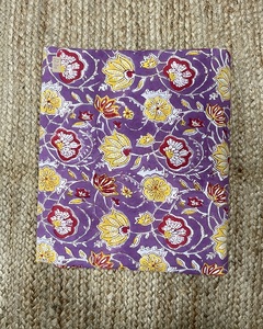 Tela de Algodón Ligera con Estampado Artesanal, Tela India Hecha a Mano con Diseño Floral para Confección de Vestidos para Niñas y Niños, Cortinas - Product Image 4