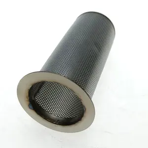 12 pulgadas de acero inoxidable de la malla de alambre de metal cilindro perforado tubo de filtro