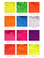 MyBeautyNails Wholesale 12 Color Set Candy Sweet Colorful Powder Nails Pigments Dust 3D Diy Nail Art Neon Pigment Powder Nail