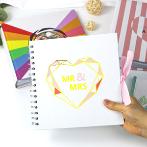 <span class=keywords><strong>Album</strong></span> promotionnel de luxe <span class=keywords><strong>Scrapbooking</strong></span> feuille d'or 8 pouces Scrap Book 60 Pages vierges papeterie en gros fournitures de <span class=keywords><strong>scrapbooking</strong></span> bricolage - Product Image 2