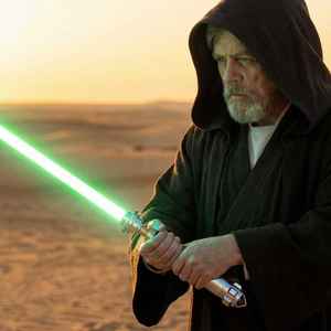 Sabre laser classique LGT Luke Neopixel à mouvement fluide, poignée métallique, sabre de film <span class=keywords><strong>Jedi</strong></span> authentique - Product Image 1