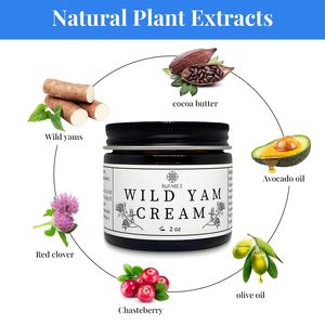Krim ubi liar Label pribadi alami untuk hormon keseimbangan ekstrak akar ubi liar Perawatan Kulit untuk CNY kering - Product Image 3