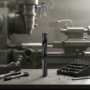 Foret en carbure Ttake TA1044 5xD avec revêtement Nano TiAlN pour machines-outils - Product Image 3
