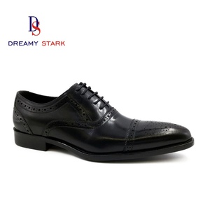 Chaussures habillées Oxford de luxe vintage pour hommes, fabriquées à la main en Italie avec découpe laser, personnalisables avec logo, vente en gros pour fabricants - Product Image 1
