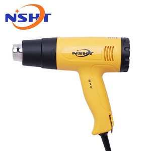 Pistolet à air chaud Nsht 1800W avec affichage numérique de la température, torche de soudage plastique réglable, alimentation 220V AC - Product Image 2