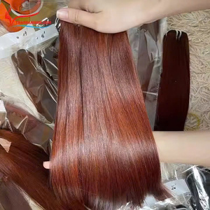 VENTA DE LUJO: Extensiones de cabello de doble trama de máquina recta de hueso de cabello liso y suave sedoso Venta de cabello humano vietnamita - Product Image 3