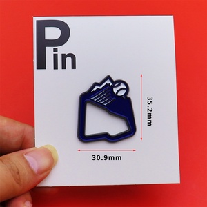 Wholesale Custom Logo Charms Metal <b>Pins</b> Cap Mexican Baseball Custom Fitted <b>Hat</b> <b>Pins</b> - Product Image 6