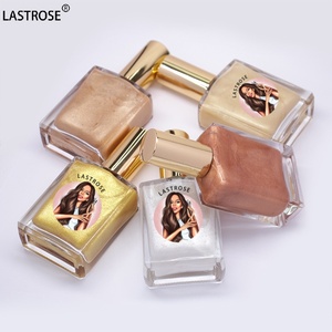 Marque privée Surligneur liquide végétalien illuminateur à couleur unique Surligneur 5 couleurs de peau Surligneur liquide à paillettes corporelles - Product Image 5