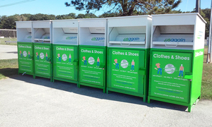 Contenedor <span class=keywords><strong>de</strong></span> Donación <span class=keywords><strong>de</strong></span> Ropa Usada para Exteriores, Tipo Presión, Ecológico, <span class=keywords><strong>de</strong></span> Acero Galvanizado, para la Comunidad - Product Image 6