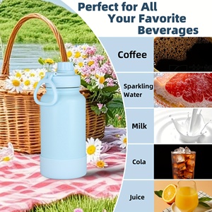 Nouveaux produits 2026 – Gourde isotherme double paroi en acier inoxydable pour l'extérieur, bouteille thermos de 1000 ml - Product Image 5