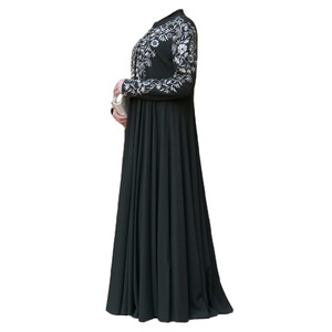 Abaya Personalizzata di Alta Qualità per <span class=keywords><strong>Donne</strong></span> Modeste, Abbigliamento Islamico di Dubai, Abiti Musulmani per <span class=keywords><strong>Donne</strong></span> - Product Image 4
