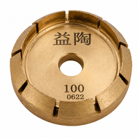 Meule de précision diamantée YI TAO à 45 degrés pour carrelage et pierre, avec chanfreinage durable des bords pour le finissage de la céramique