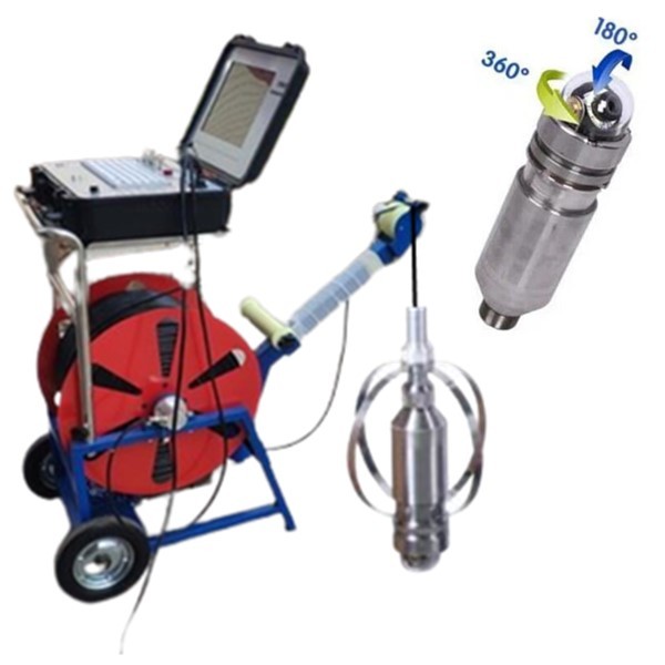 Portable Borehole Well Cameras 100m to 500m Borehole Monitoring Camera