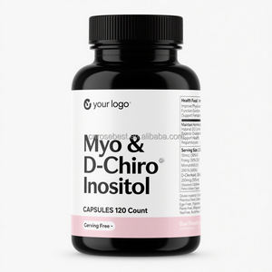 Capsules de soutien ovarien OEM Myo Inositol D Chiro Inositol DIM Supplément d'acide folique pour le cycle d'équilibre hormonal - Product Image 1